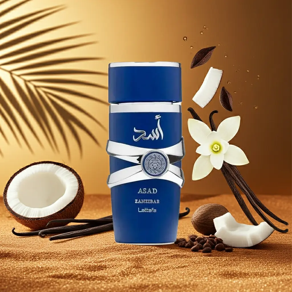 Asad Zanzíbar Lattafa - Muestra 2ml y 10ml Lattafa Loweelo