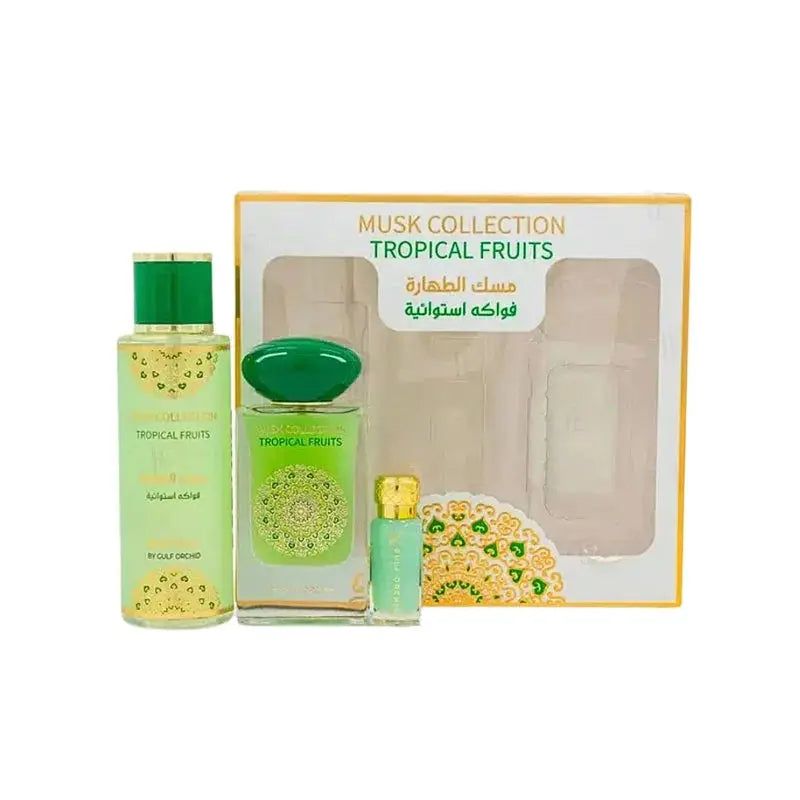 Set de Perfume Tropical Fruits – Frescura y Vitalidad en Cada Aplicación Loweelo