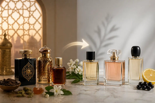 Perfumes árabes Dupe de Diseñador – Equivalencias reales (2025)