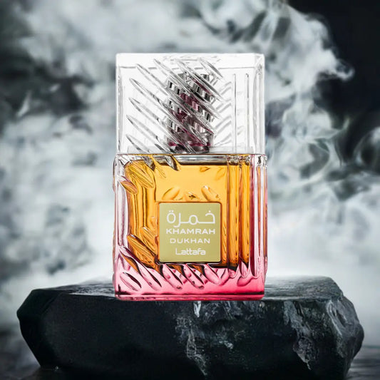 Khamrah Dukhan de Lattafa - Perfumes árabes 100% Originales 