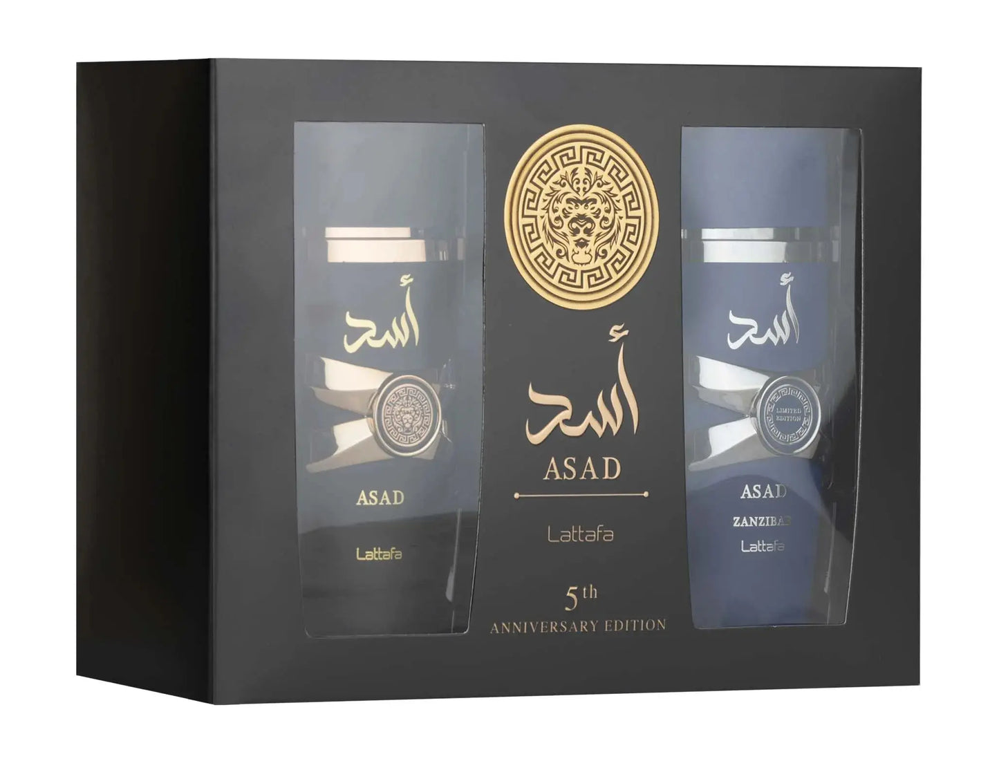 Pack Asad Edición 5º Aniversario - Asad & Asad Zanzibar (2x100 ml) | Lattafa Loweelo
