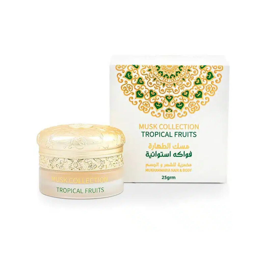 Crema Corporal y Capilar Frutas Tropicales 25g - Nutrición con Aroma Exótico