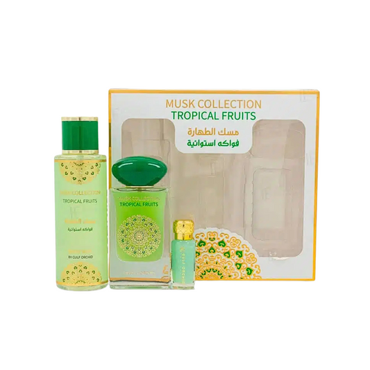 Set de Perfume Tropical Fruits – Frescura y Vitalidad en Cada Aplicación