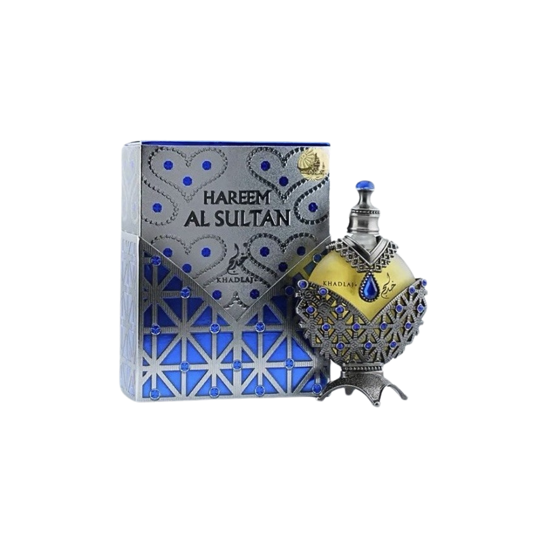 Hareem Al Sultan Blue Khadlaj - Elegancia en Aceite Perfumado