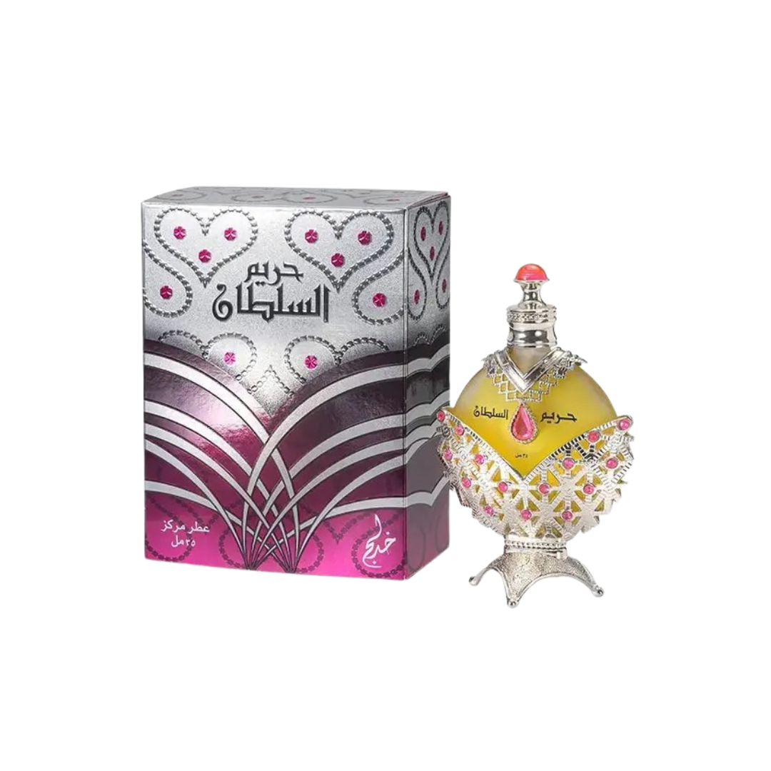 Hareem Al Sultan Silver Khadlaj - Elegancia Floral Unisex