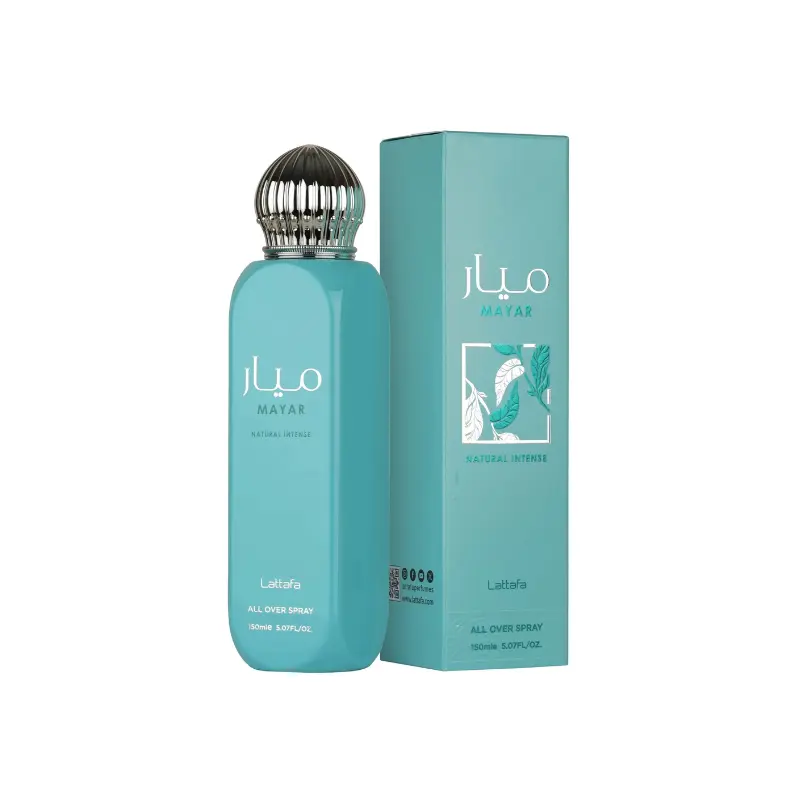 Mayar Natural Intense Lattafa - Bruma Corporal Floral y Acuática Loweelo