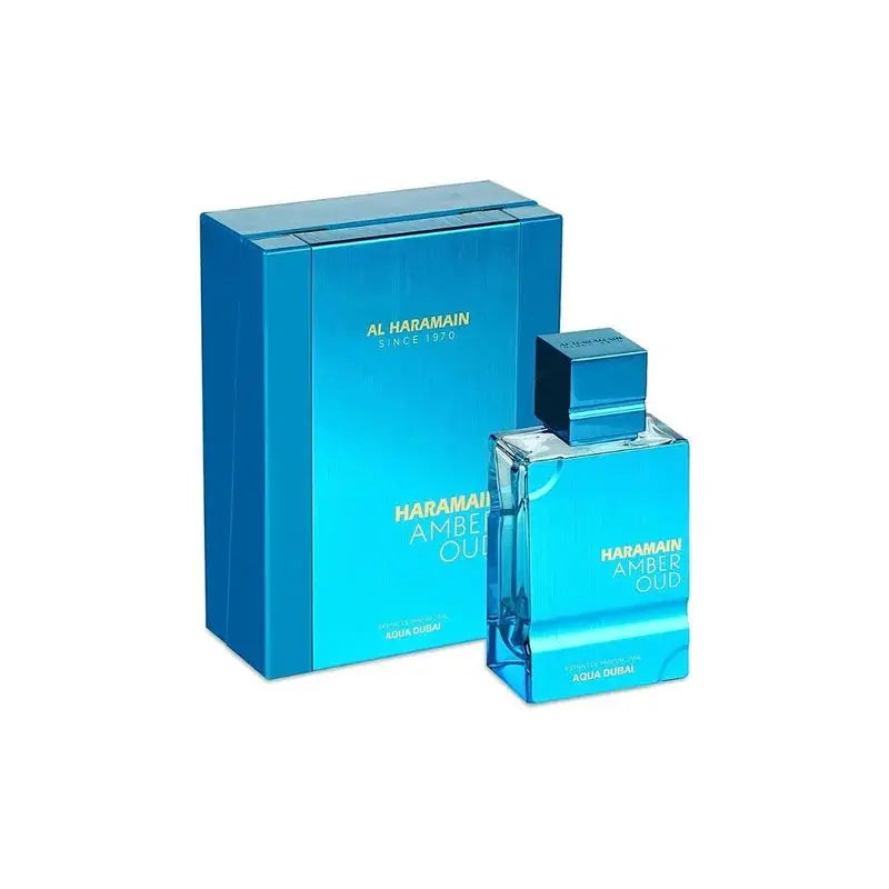Amber Oud Aqua Dubai Haramain - Muestra 2ml y 10ml Loweelo