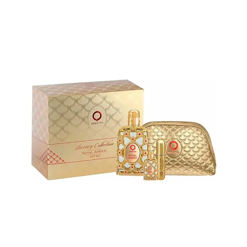 Royal Amber Estuche 4 Pzs - Orientica Loweelo