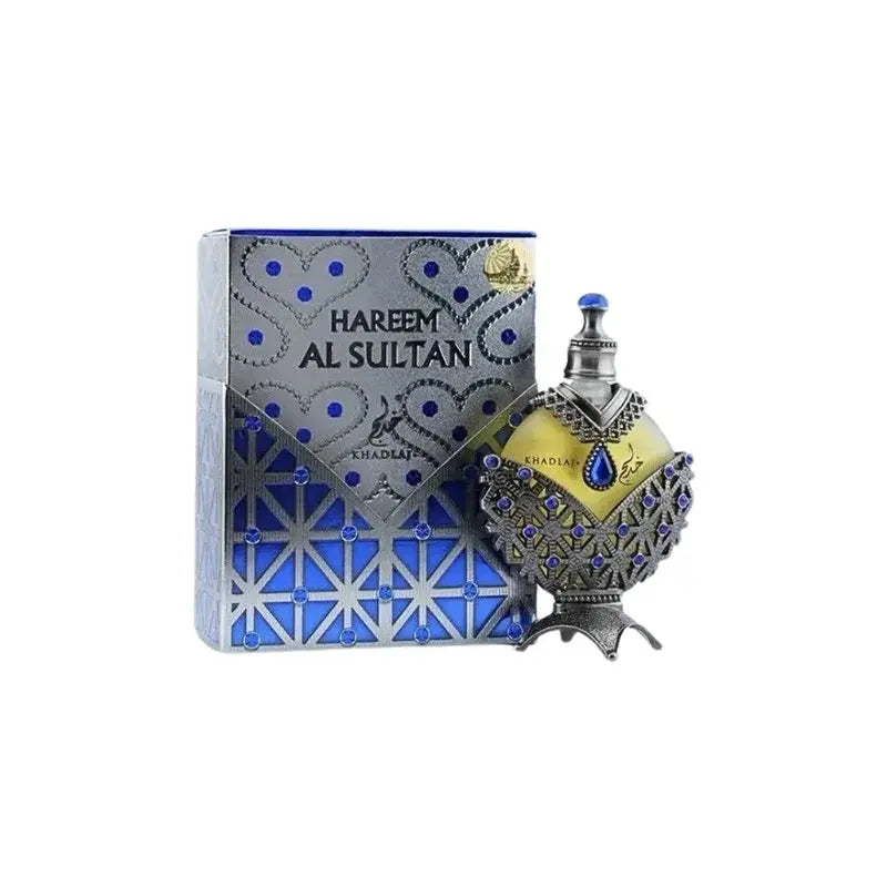 Hareem Al Sultan Blue - Elegancia en Aceite Perfumado Loweelo