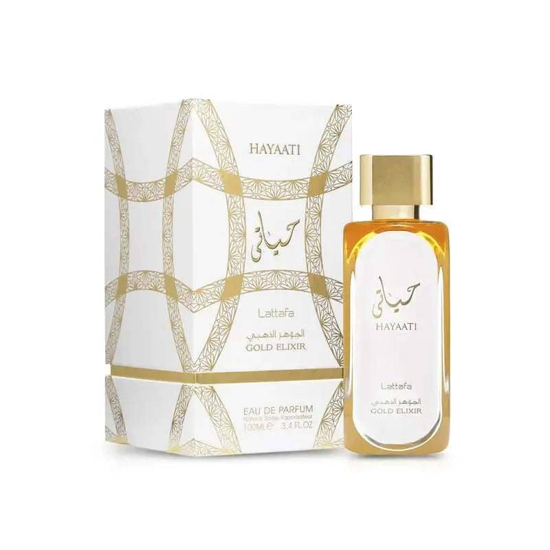 Hayaati Gold Elixir - Toque Dorado de Elegancia  Lattafa Loweelo