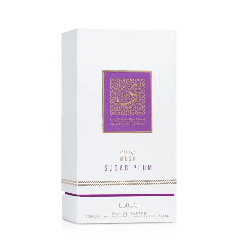 Musk Sugar Plum Lattafa – Muestra 2ml y 10ml Product vendor Fragancia Loweelo