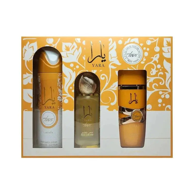 Pack Yara Tous Collection - Perfume, Bruma para el Cabello y Perfume en Spray Loweelo