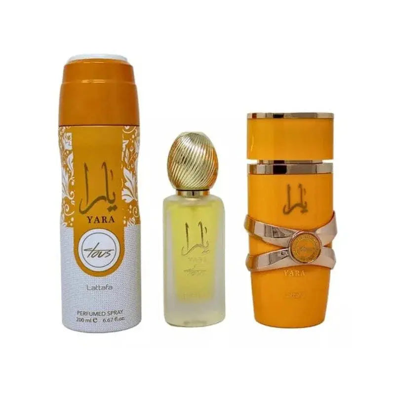 Pack Yara Tous Collection - Perfume, Bruma para el Cabello y Perfume en Spray Loweelo