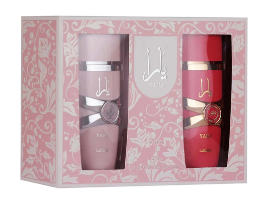 Pack Yara Edición 5º Aniversario - Yara & Yara Candy (2x100 ml) | Lattafa Loweelo